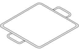 Zdící rámeček 290 x 290 mm - VÝPRODEJ