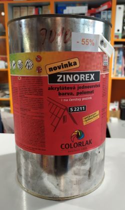Colorlak Zinorex S2211/1004 Ral 9010 Čistě bílá 3,5 l - VÝPRODEJ