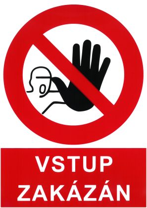 Značka zákazová_