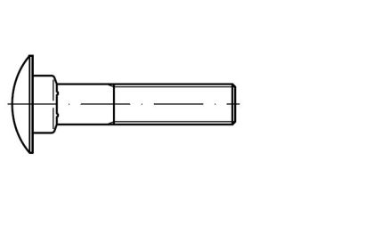 Šroub vratový DIN603 5x40 (balení 15 ks)