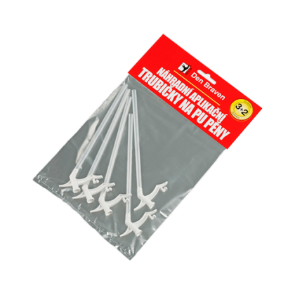 DenBraven Náhradní aplikační trubičky pro PU pěny (balení 5 ks)