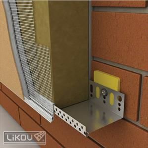 Lišta okapnicová LE-V 10/2500/VERTEX (bal. 62,5 m) - DOPRODEJ