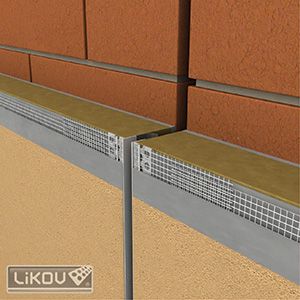 Lišta dilatační průběžná 2D LD-SK PVC 2500/VERTEX (bal. 62,5 m) - DOPRODEJ