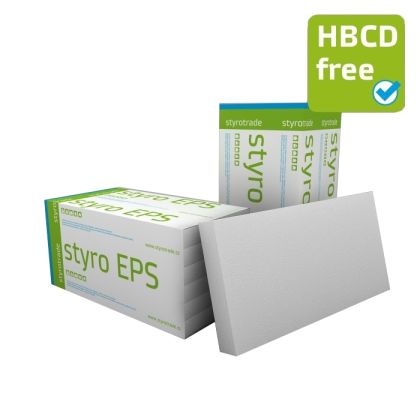 Styrotrade EPS 70 F Fasádní tl. 10 mm (bal. 25,0 m²)