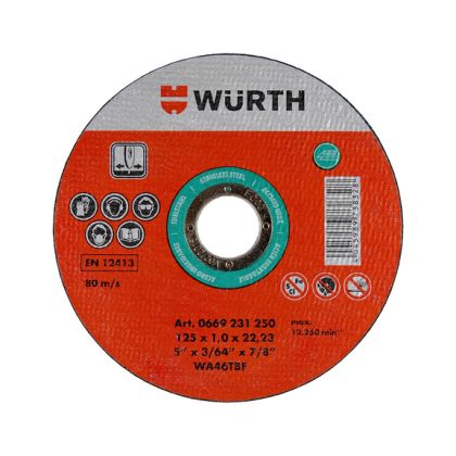 Würth Řezný kotouč na nerezovou ocel 115 x 1,0 x 22,2  mm - BASIC