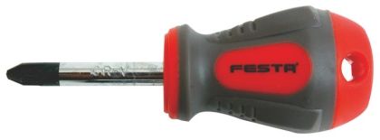 Šroubovák křížový krátký PZ S2, 2 x 38 mm, FESTA