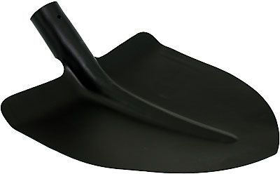 Lopata srdcová s násadou - plech 2 mm