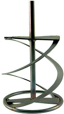 Míchadlo spirálové pozinkované 80 x 460 mm 