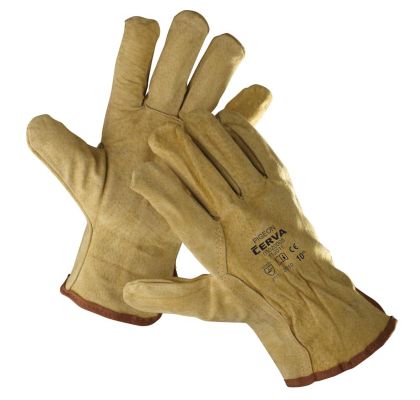 Rukavice celokožené vel. 10