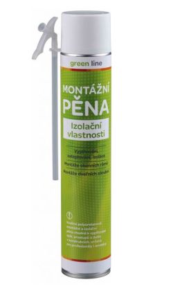 DenBraven Montážní PU pěna trubičková 750 ml Green line