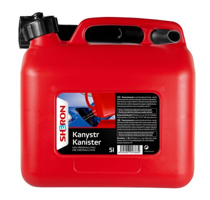 SHERON Kanystr na PHM 5 lt červený