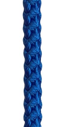 Lano pletené modré 80 m, PPV, 18 mm, dvojitý oplet
