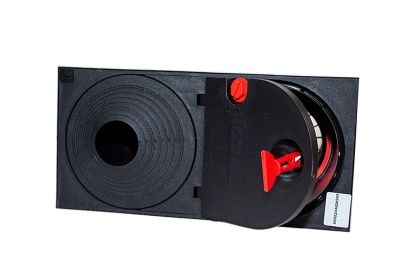 Geiger černý s dolní výpustí (suchý) 50-125/110 (125) mm (bal. 1)