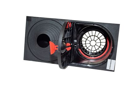 Geiger černý s dolní výpustí (suchý) 50-125/110 (125) mm (bal. 1)