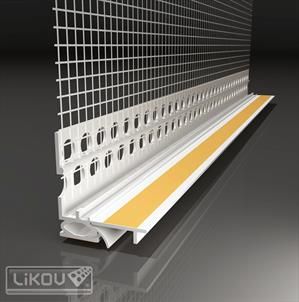 Lišta okenní začišťovací 2D 9 mm LS2- FLEX 09/ 2600/ VERTEX (balení 78 m)