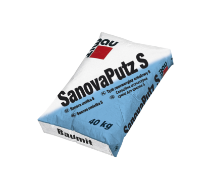 Baumit Sanova S / Baumit Sanační omítka S 40 kg - VYŘAZENO!