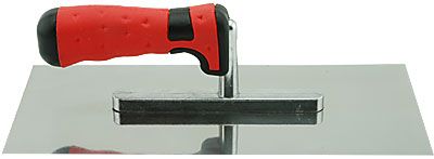 Hladítko nerezové 270 x 130 x 0,8 mm - rovné s bi-plastovou rukojetí - NAHRAZENO 131140