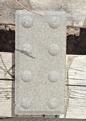 CSB CIHLA 6 pro nevidomé 10 × 20 × 6 cm Šedá (paleta 11,52 m² / vrstva 0,96 m²) - VÝPRODEJ