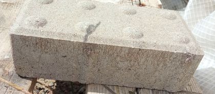 CSB CIHLA 6 pro nevidomé 10 × 20 × 6 cm Šedá (paleta 11,52 m² / vrstva 0,96 m²) - VÝPRODEJ