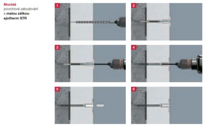 Fasádní hmoždinka šroubovací ejotherm STR U 2G 08/295 (bal. 100 ks)