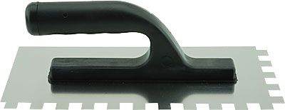 Hladítko nerezové 270 x 130 x 0,8 mm - zuby 6 mm