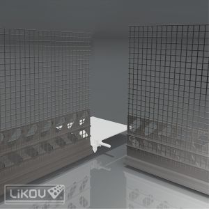 Lišta ukončovací soklová přechodová - vnitřní rohLW-Z18-2I k liště LW66-2 (bal. 10 ks)