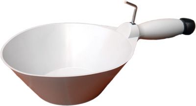 Plastová naběračka (Fanka) měkká šedá 160 mm