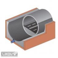 Nopová fólie LINOP 08-D 500 - 500 g/nop 8 mm/2,5 x 20 m (bal. 50 m²)
