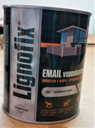 Stachema LIGNOFIX EMAIL - šedá (0,75 l)