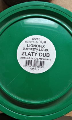 Stachema LIGNOFIX silnovrstvá lazura - zlatý dub (2,5 l) - VÝPRODEJ