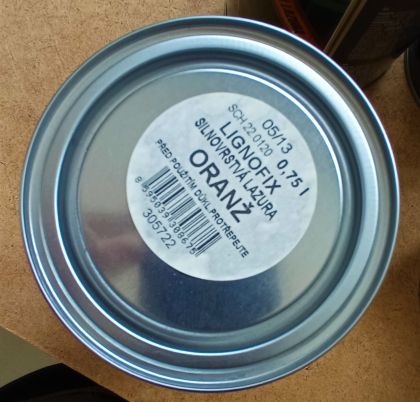 Stachema LIGNOFIX silnovrstvá lazura - oranž (0,75 l) - DOPRODEJ