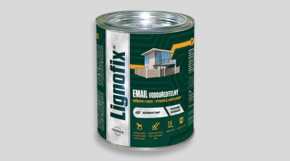 Stachema LIGNOFIX EMAIL - černá (0,75 l)