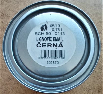 Stachema LIGNOFIX EMAIL - černá (0,75 l)