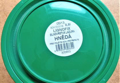 Stachema LIGNOFIX silnovrstvá lazura - hnědá (2,5 l) - DOPRODEJ