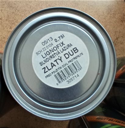Stachema LIGNOFIX silnovrstvá lazura - zlatý dub (0,75 l) - VÝPRODEJ