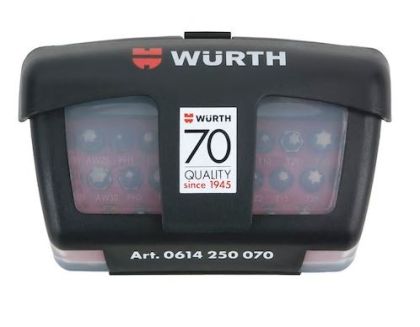 Würth Box s bity, velikost 3, 33 ks