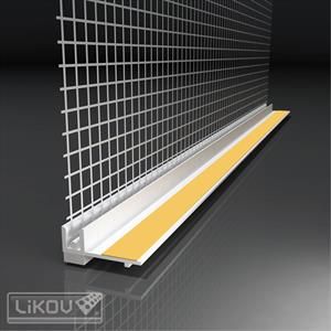 Lišta okenní začišťovací 6 mm LS-VH 06/1600/VERTEX (bal. 48 m)