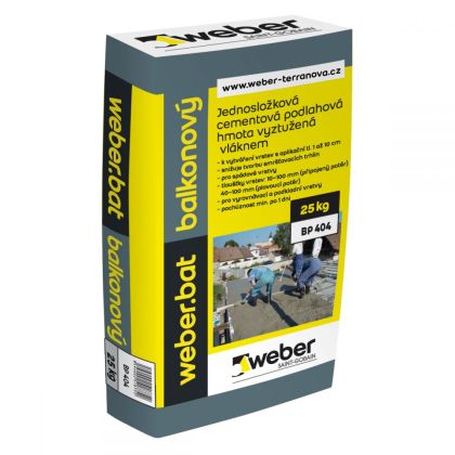 Weber.bat balkonový potěr (25 kg)