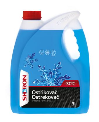 SHERON Zimní směs do ostřikovačů -30 °C 3 l
