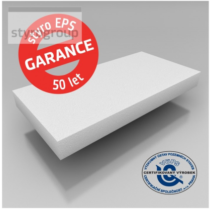Styrotrade EPS 100 Stabil tl. 70 mm (bal. 3,5 m²)