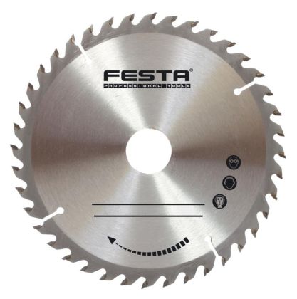 Kotouč pilový do dřeva TCT, Ø 160 x 2,8 x 20 mm, 30 zubů, FESTA 