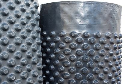 Nopová fólie LINOP 08-D 400 - 400 g/nop 8 mm/2,0 x 20 m (balení 40 m²)