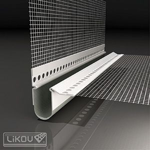 Lišta dilatační rohová 2D LD-LS PVC 2500/šedá/VERTEX (bal. 62,5 m) - DOPRODEJ