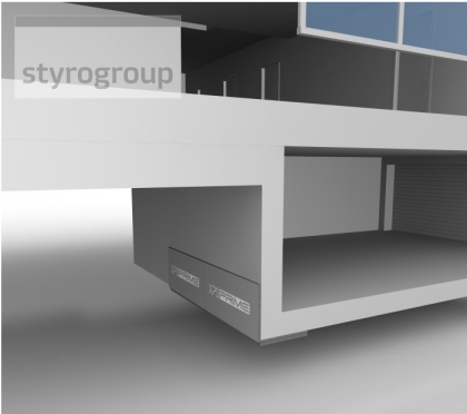 Styrotrade Synthos XPS Prime G 30 IR/ 50 mm rovná hrana (bal. 6,0 m²)