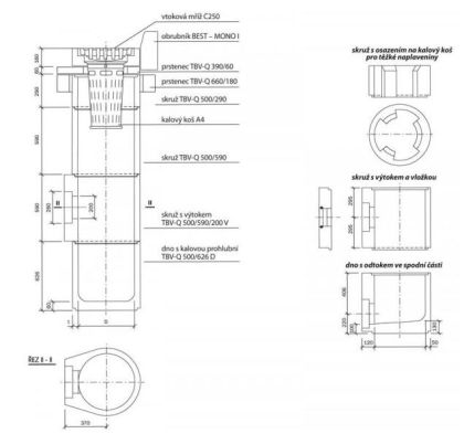 Mříž Litinová 21×28 cm BEST - DOPRODEJ 