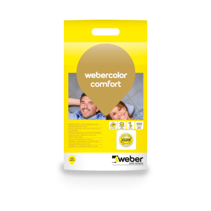 Weber webercolor comfort white - bílá - pytel (5 kg)