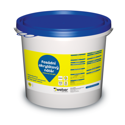 Weber.ton akrylát - fasádní nátěr (25 kg)