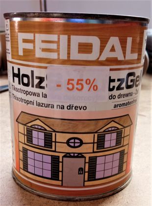 LasurGel ořech 0,75l Feidal - VÝPRODEJ