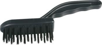 Spokar Kartáč drátěný  1101 - 4 řady, držadlo - PH