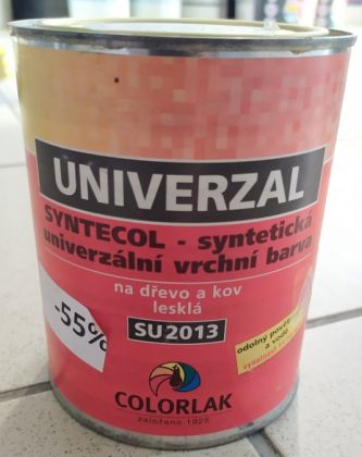 Colorlak Univerzal S2013/C4700 Modrá pařížská lesklá 0,6 l - VÝPRODEJ